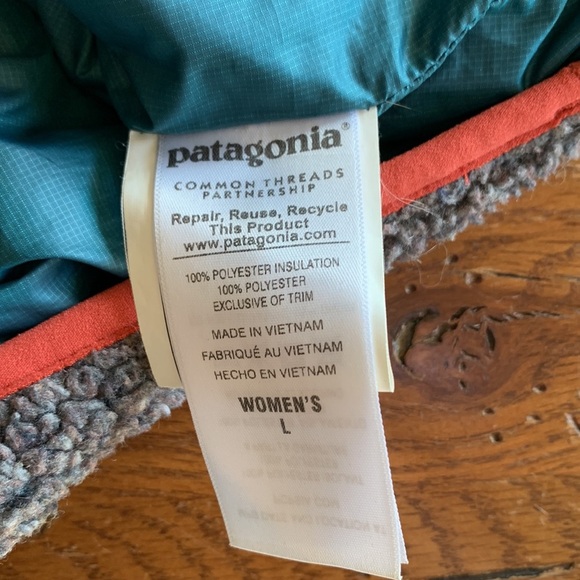 Patagonia Women's Mixed Snap-T® Pullover Jacket Crater Blue Rare Size Large - Picture 10 of 14